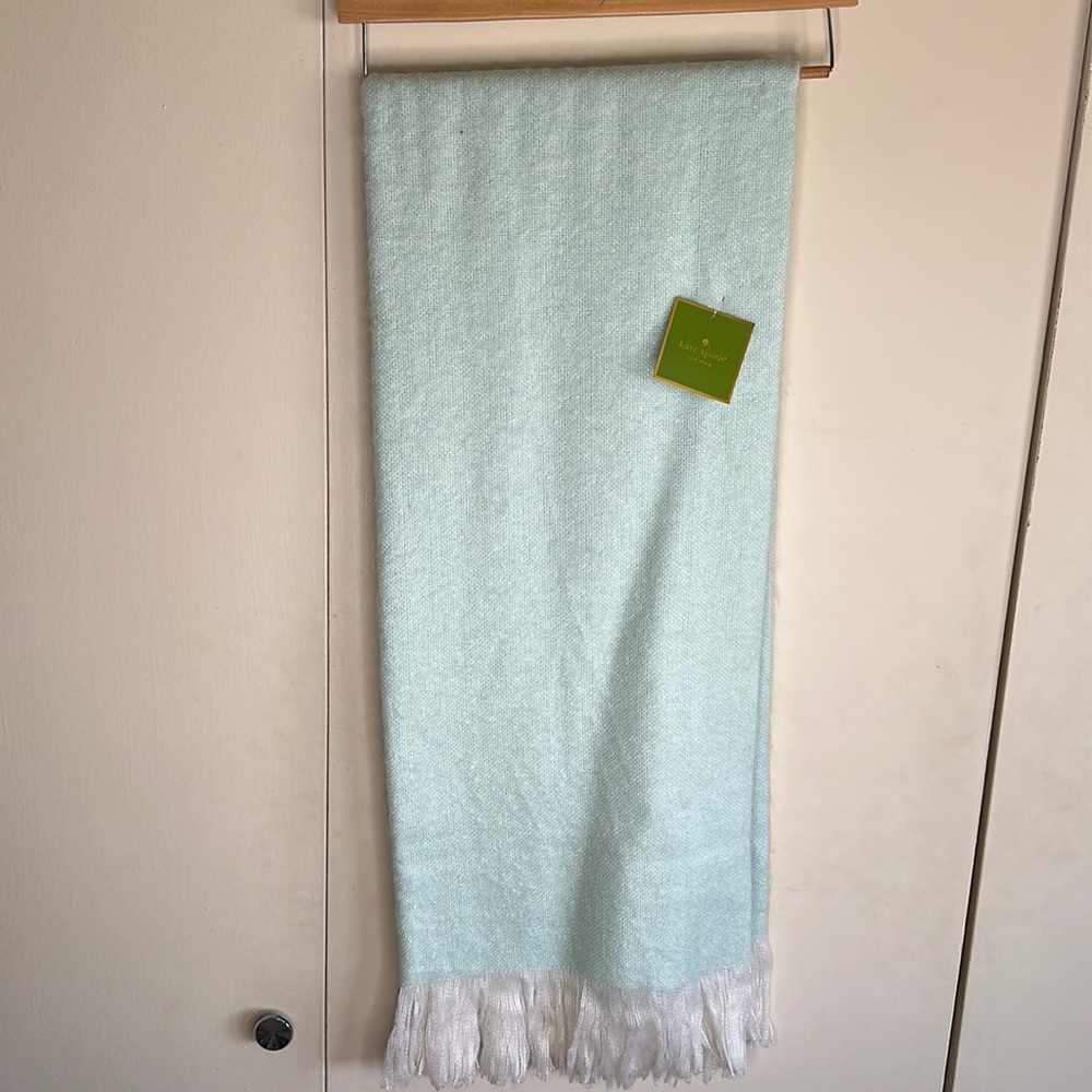 Kate Spade - Tiffany Blue Blanket NEW
